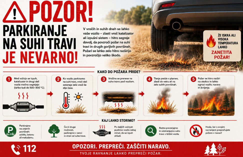 Od 30.07.2026 dalje razglašena velika požarna ogroženost! - fotografija 2