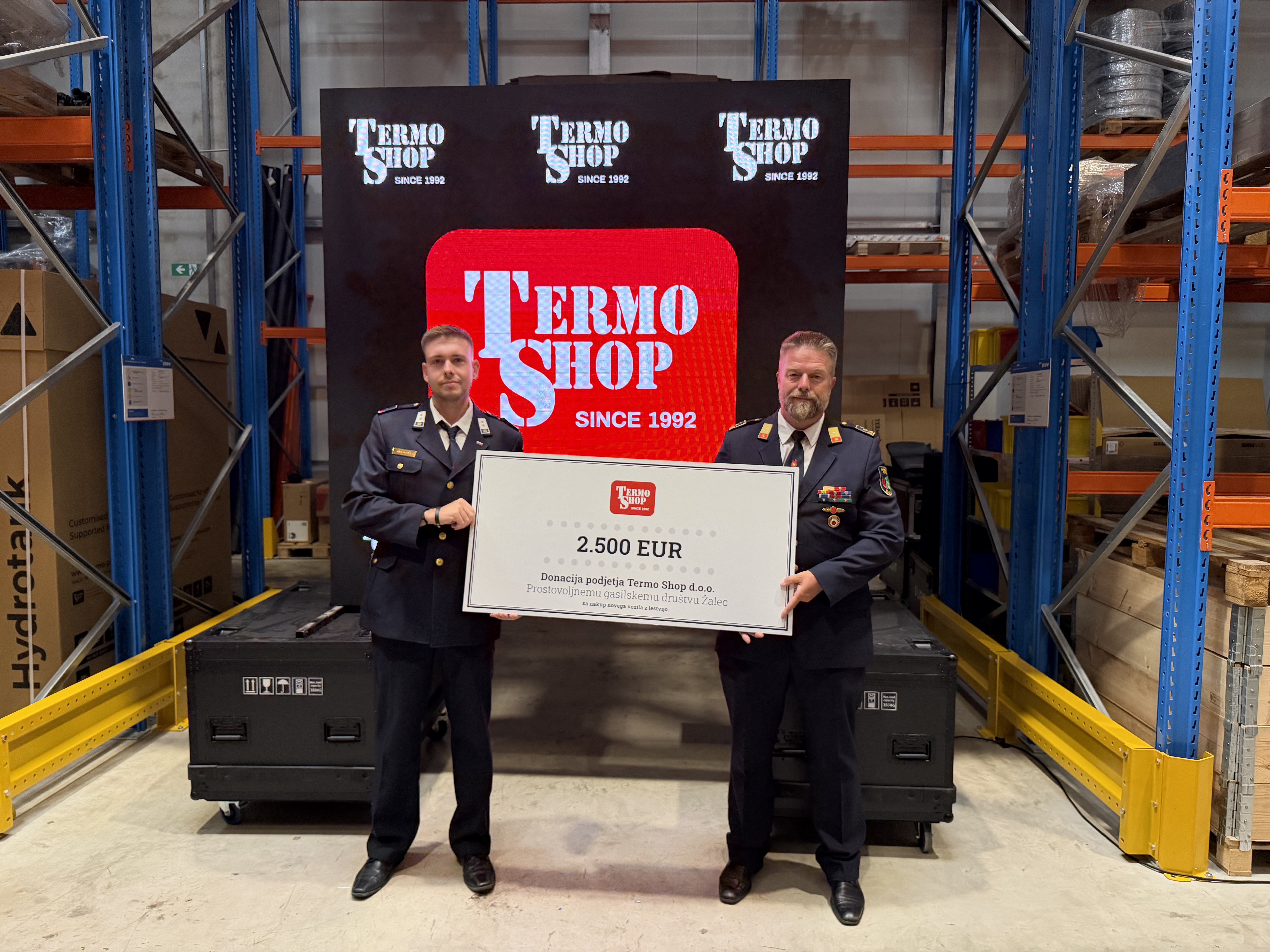 Donacija podjetja Termoshop